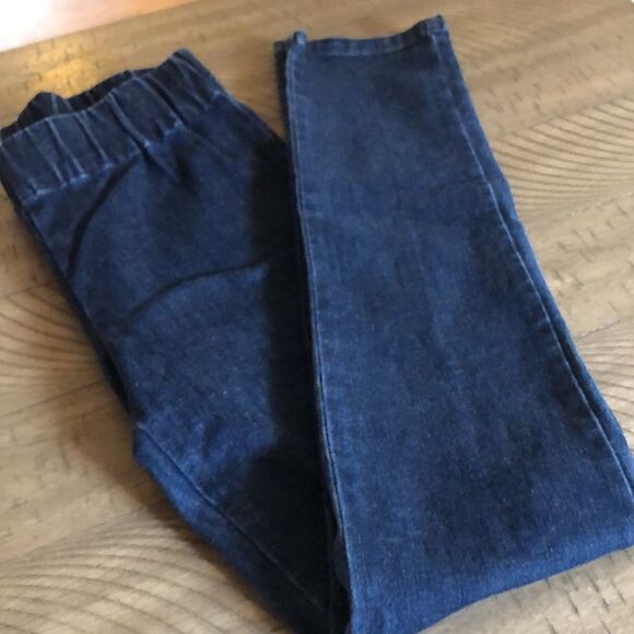 SOFT Surroundings Stretch Jeans 👖 Elastic Waistband Comfy! - Picture 12 of 17